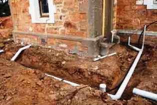 outside drainage Chigwell Row